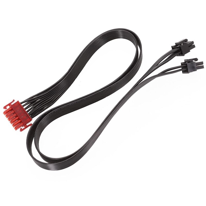 Psu grafikkabel modul linje kabel 12 pin till dual pci -e 8 pin (6 + 2 pin) strömkabel för enermax psu