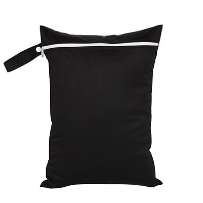 Bolsa húmeda reutilizable de 30x40 cm, forro de cubo para tela, pañales sucios, bolso húmedo seco, impermeable, bolsa húmeda para pañales de bebé Pul sólido: 404