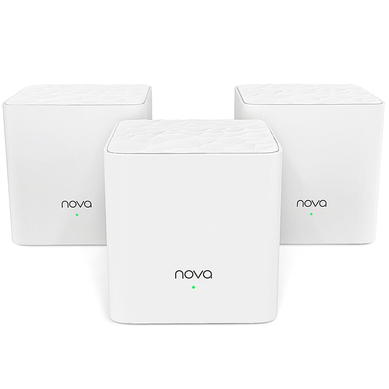 Tenda Nova MW3 Nova Mesh Draadloze Wifi Router AC1200 Dual-Band Voor Hele Huis Wifi Wireless Bridge Repeater