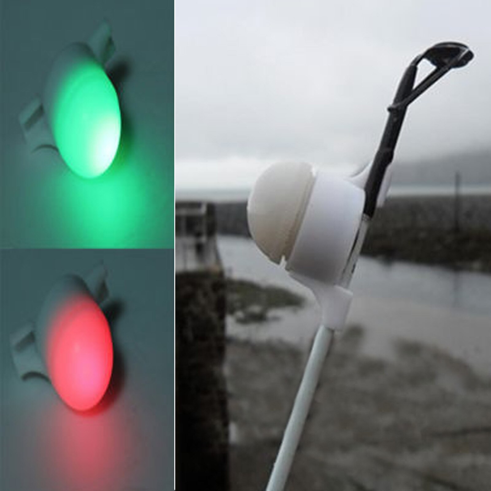 Electronic Bite Fishing Alarm Night Fishing Strike Alert LED Rod Tip Clip On Fish Bite Alarm Light Feeders For Feeder Fishingrod