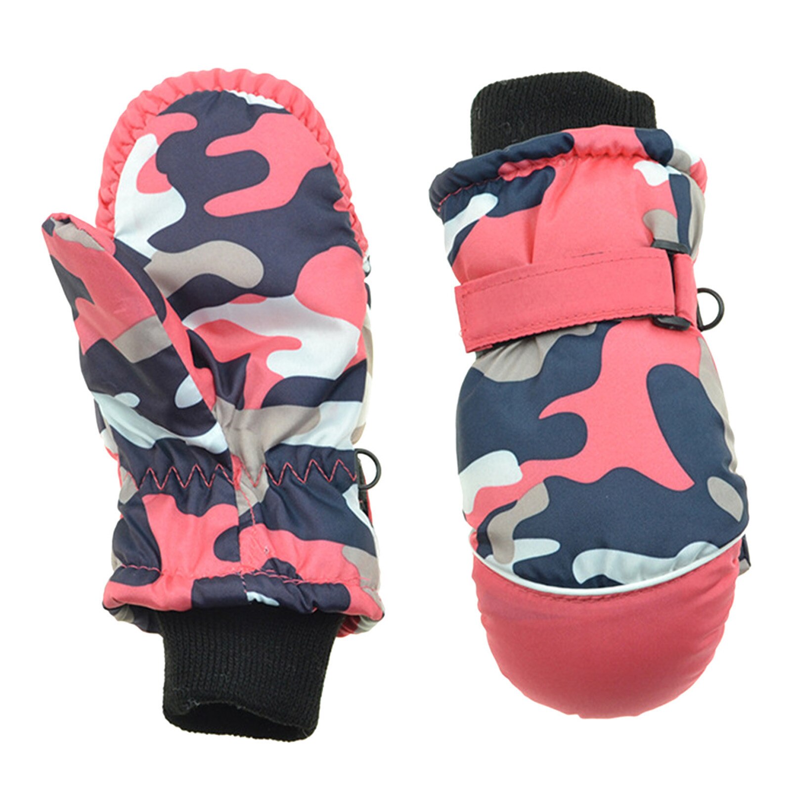 1 Paar Peuter Kids Baby Jongens Meisjes Wanten Ski Handschoenen Waterdicht Winter Warm Skiën Sneeuw Wanten Kinderen Handschoenen Voor meisje Jongen: T