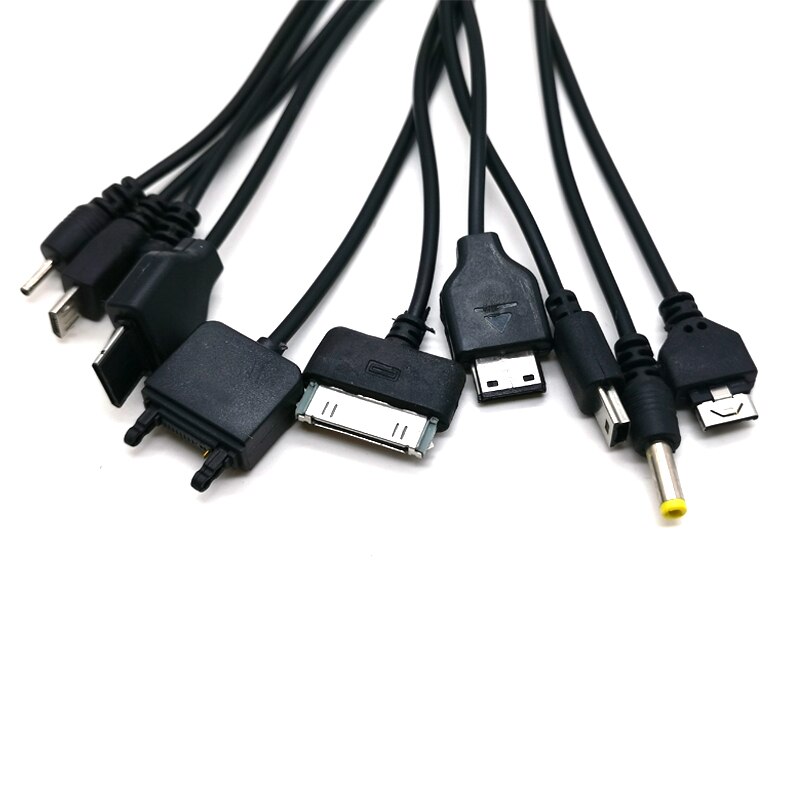 10 In 1 Lader Usb Kabel Voor Ipod Motorola Nokia Samsung Lg Sony K750 Consumentenelektronica Data Kabels