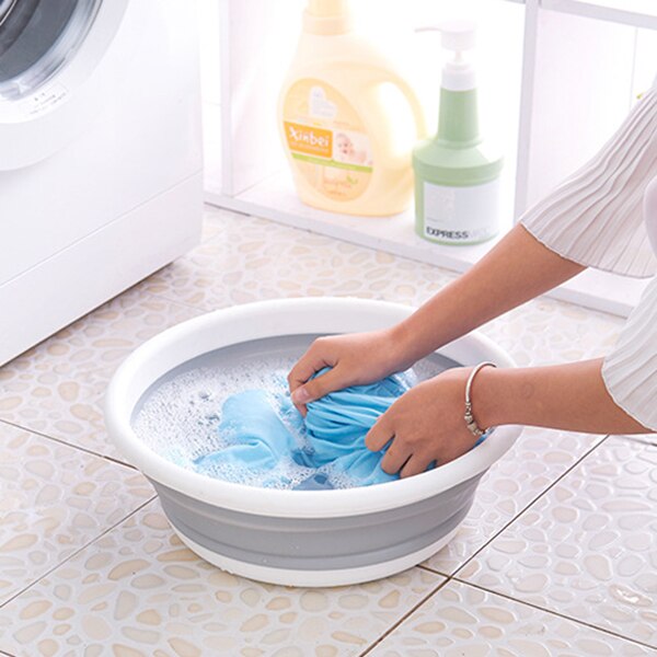 Bassin en plastique Portable de grande taille pour laver les vêtements de voiture