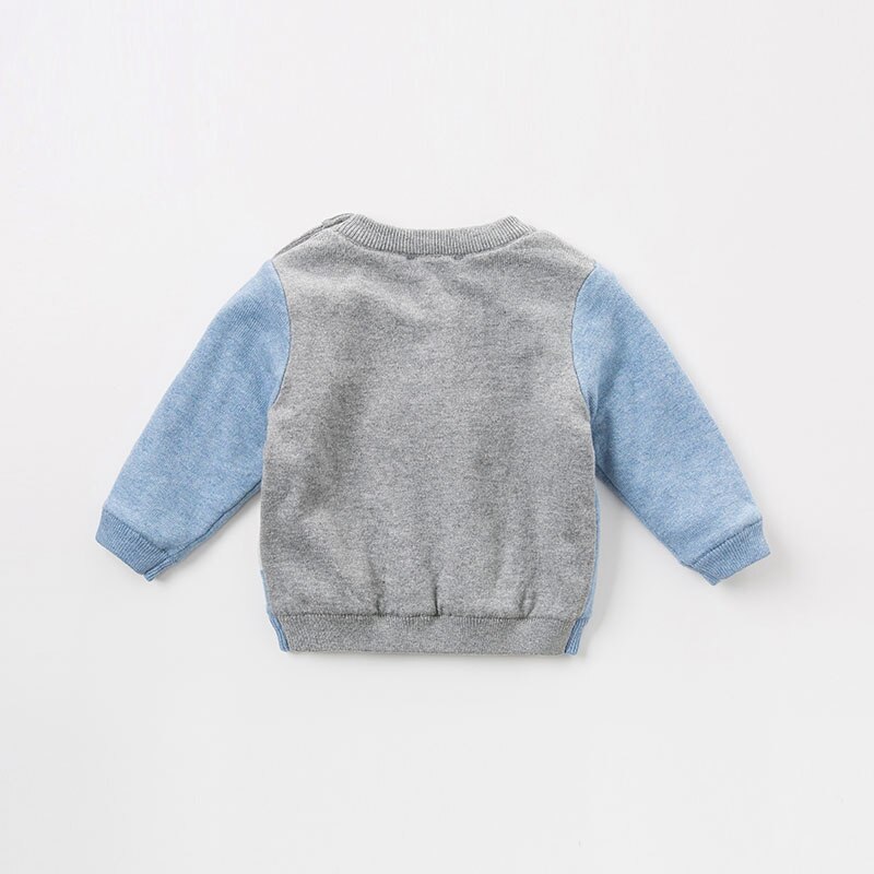 DBJ9004 dave bella baby jongens pinguïn trui kinderen gebreide trui kids herfst trui peuter boutique tops