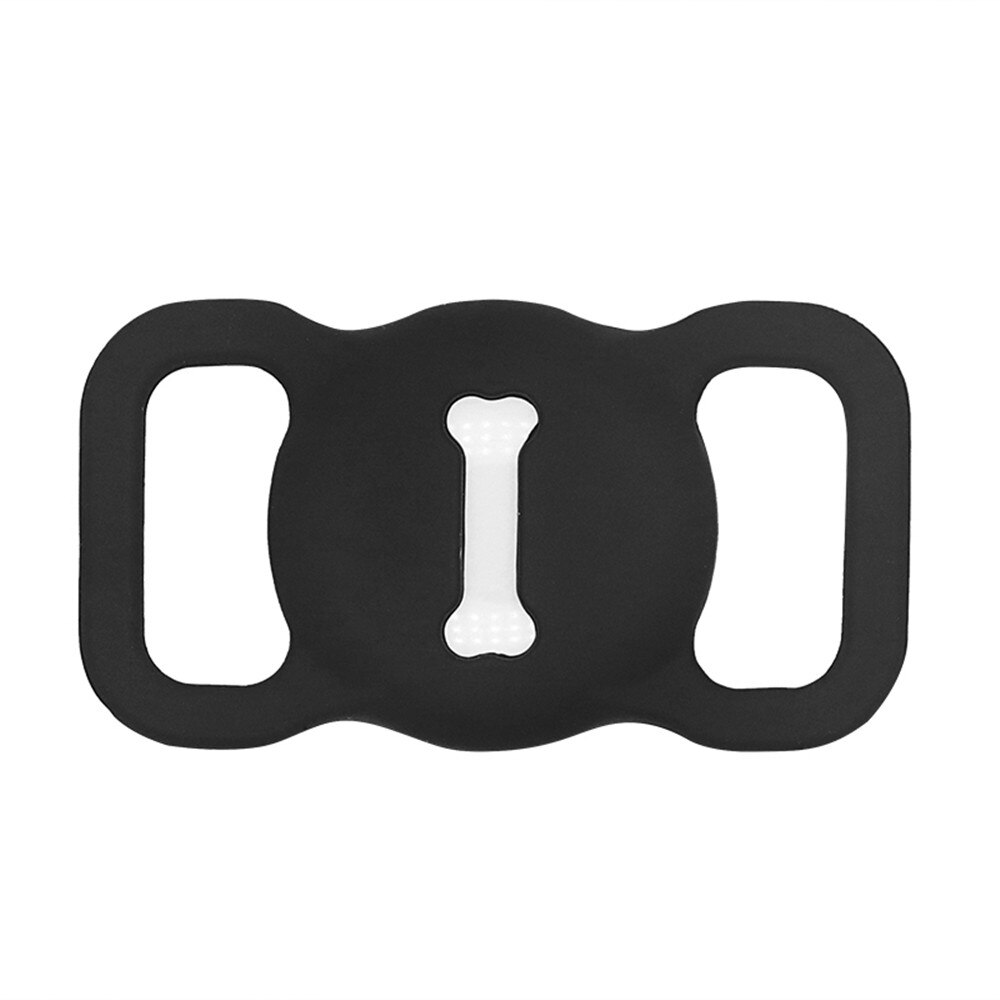 2021new custodia protettiva in Silicone per animali domestici GPS Finder Dog Cat Collar Loop per Apple airtag per Apple localizzatore Tracker dispositivo anti-perso: SABBIA ROSA