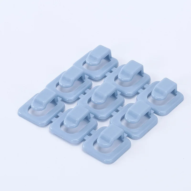 18pcs/set Cable Clips Self-adhesive Earphone USB Charger Cable Winder Wire Cord Data Line Fixer Organizer Office Accessories: grey
