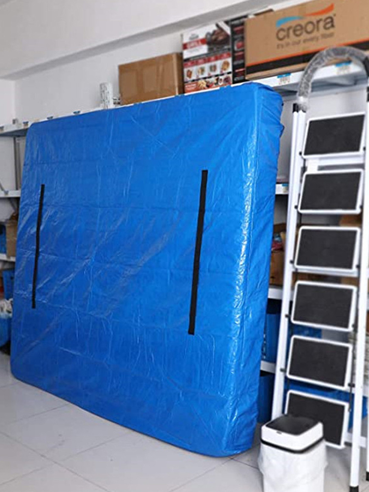 Mattress Bag Waterproof Zippered Mattress Cover For Moving Storage Moisture-proof Dust Cover Storage Bag Cover PE Well-suited