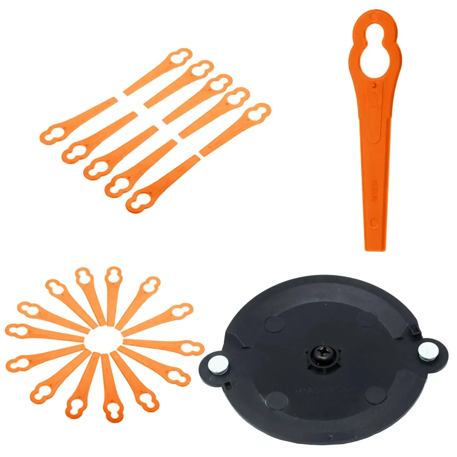 Cutting Disc Fits Blade 311046 91099406 Black Plastic Snap-On For Parkside PRTA 20-LiA1 LIDL IAN Garden Power Tools