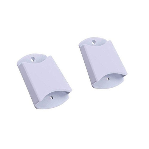 SMOYNG supporto da tavolo per Tablet da cucina in lega di alluminio supporto pieghevole per iPhone iPad Pro Mipad staffa per montaggio a parete: 2 White Wall Base