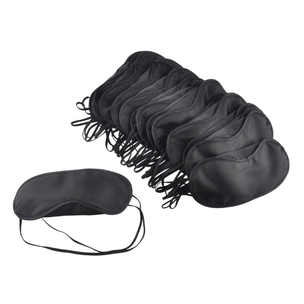 50 stuks Slaap Masker Schaduw Natuurlijke Slapen Eye Slaapmasker Cover Eye Patch Vrouwen Mannen Zachte Draagbare Blinddoek Reizen Eyepatchhumidifier