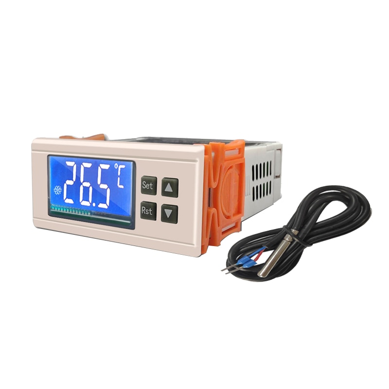 Termóstato Do frigorífico ligent STC-8080A + Refrigeração Timer Do Degelo Automático Controlador de Sonda Única