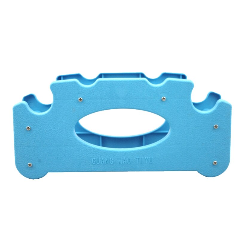 Pequeno ginásio haltere rack suporte de pé haltere piso suporte casa acessórios fitness: Blue