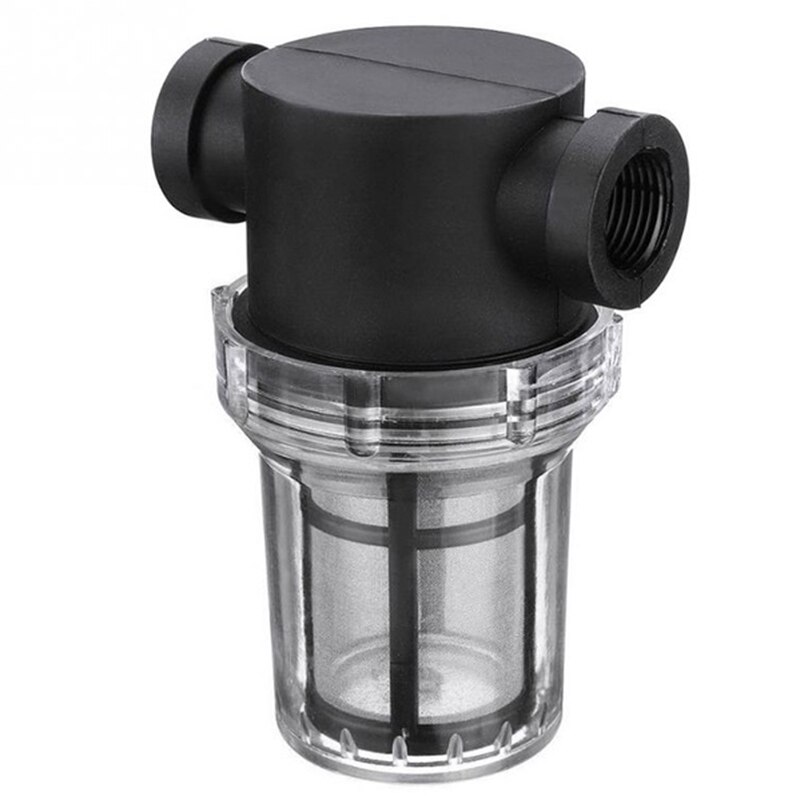 Garden Pond Inline Mesh Strainer Water Pump Filter Irrigation High Flow Pipeline Filter
