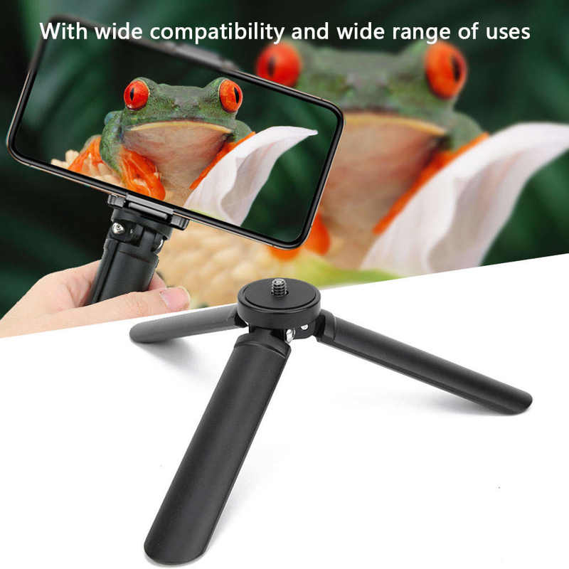 tripod feet Portable Desktop Tripod Mini Photographic Camera Stand Aluminium Alloy Tripod (BZ-02) mini tripod legs