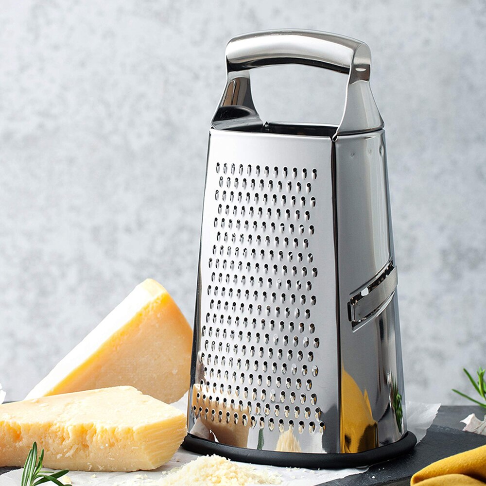 4 Sided Blades Vegetables Grater Shreder Stainless Steel Multifunctional Carrot Cucumber Potato Slicer Kitchen Slicing Tools