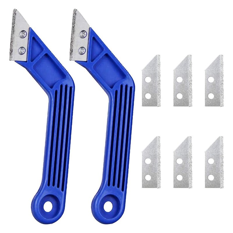 Toilet Rake 2 Pcs Grout Scraping Rake Tool Tile Rake Silicone ... – Grandado