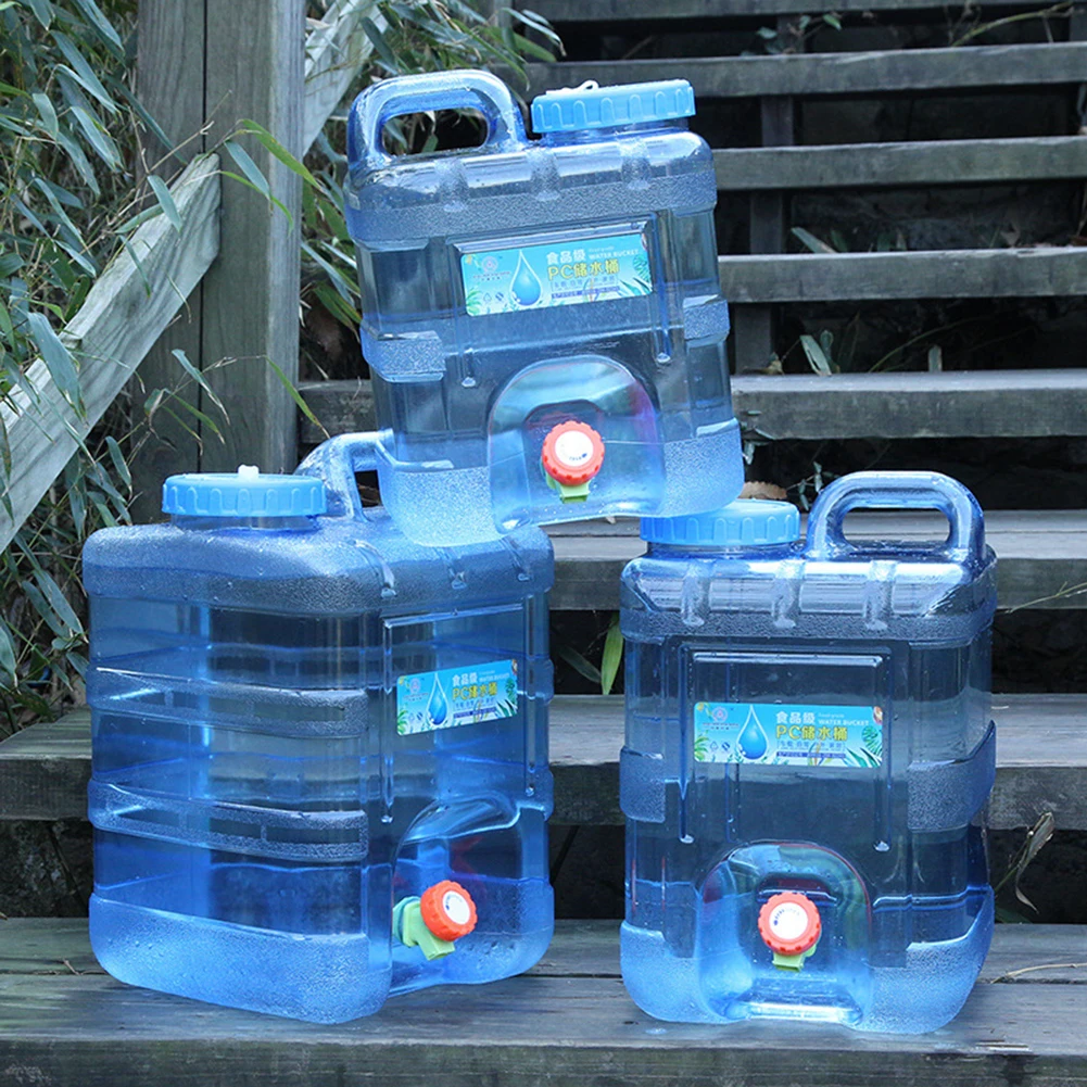 22l/20l/18l Grote Capaciteit Watercontainer Water Bus Drinkwater Opslag Emmer Met Handvat Voor Camping Reizen Drinken