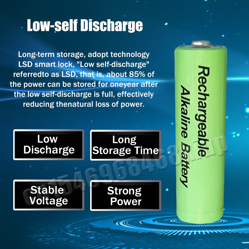 Alkaline Blok batterij 9V 6LR61