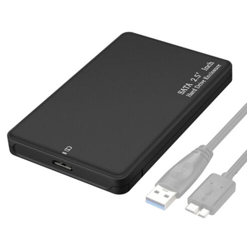 2.5 inch HDD SSD Case Sata to USB 3.0 2.0 Adapter Free 6 2TB Enclosure Support Drive OS Disk 5 Hard For WIndows Gbps Box HD L7J3: Default Title