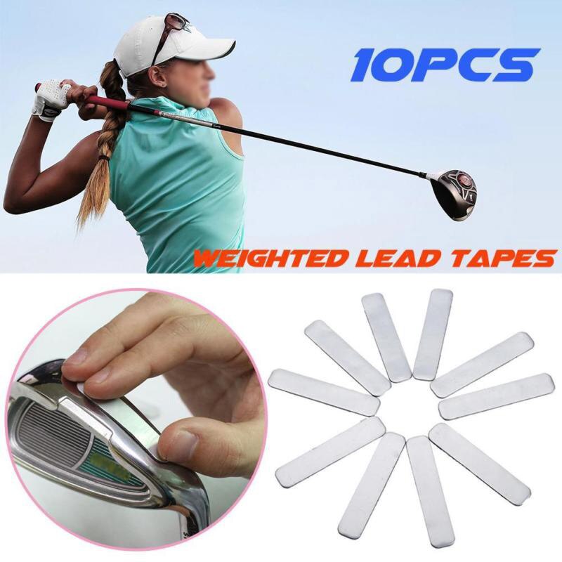 Hög densitet bly tejp tennisracket tillbehör balanserade 5*1cm strips golfklubbor