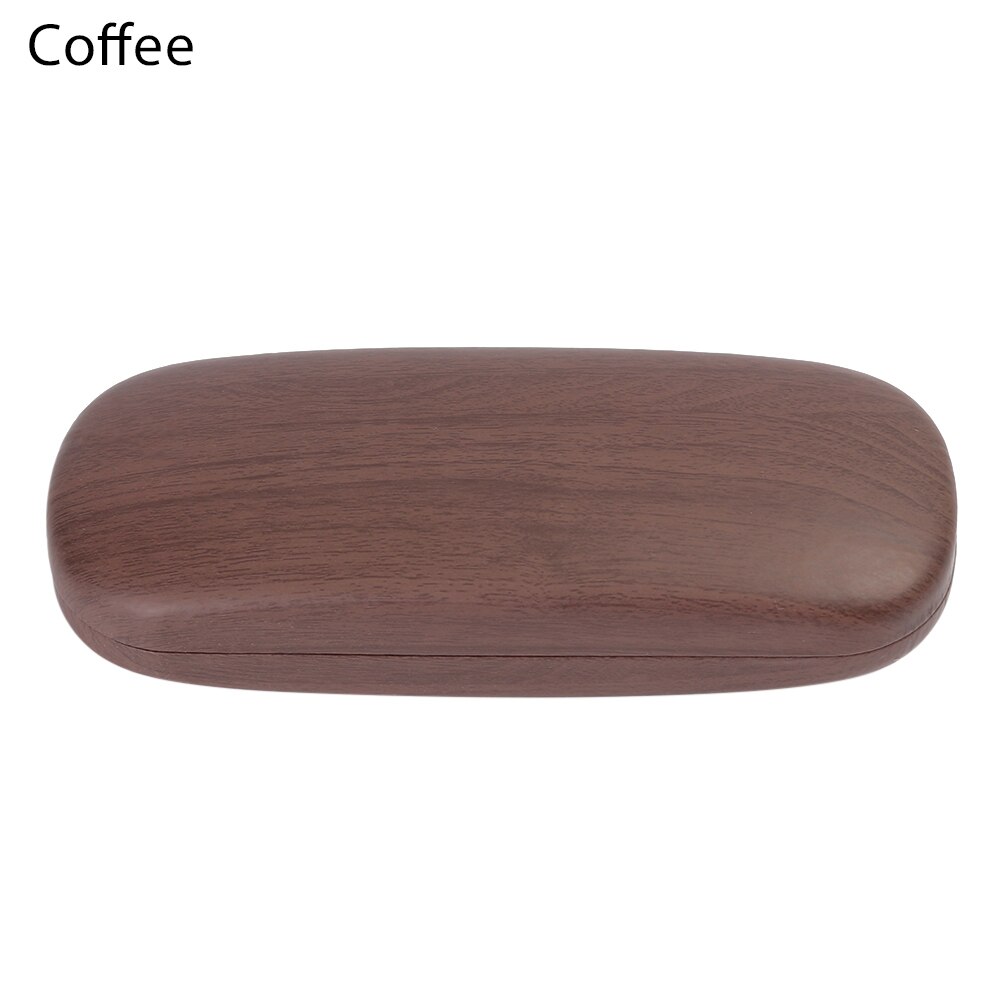 Unisex brilleæske brillebeskytter læsebrilleetui brilleetui solbriller hårdt stel pu perlemorsfarvet: 1