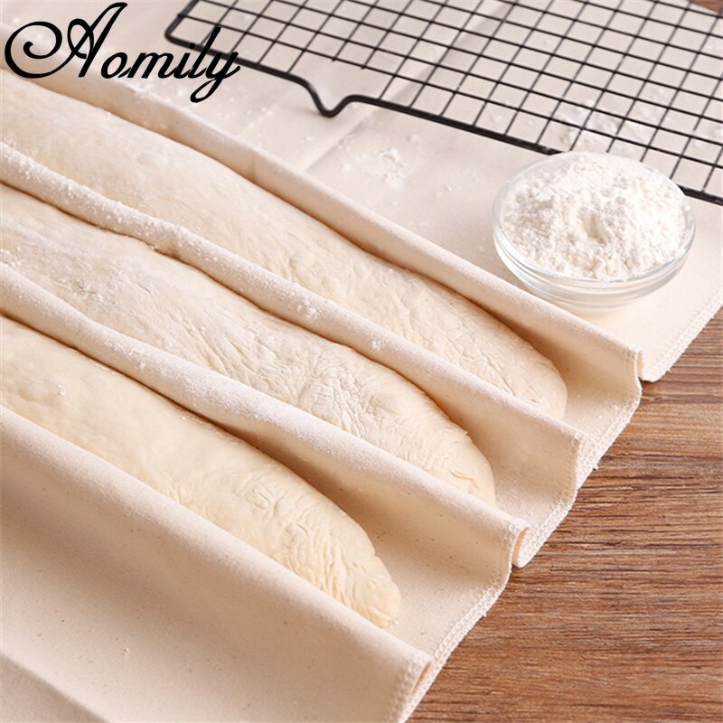 Amoliy Bread Fermented Cloth Baking Mat Proofing Dough Bakers Bread Baguette Fermentation Mat Baking Mat Baking Tools for Cakes