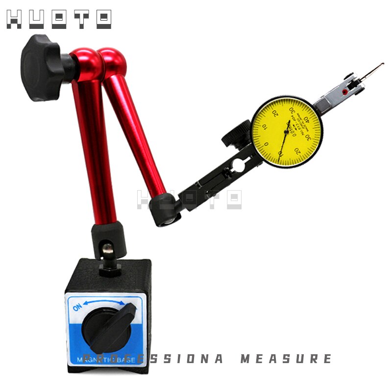 Magnetic base with fine adjustment Universal Large Dial Test Indicator Gauge Magnetic Stand holder For Equipment Calibration