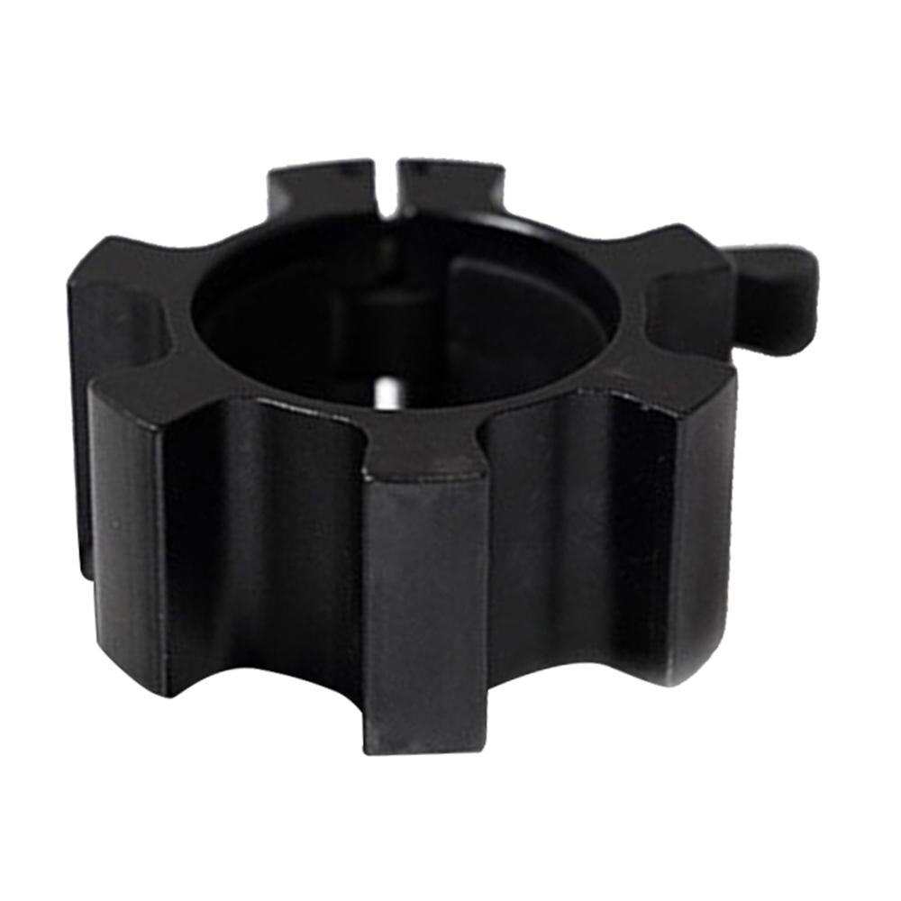 Standard legering skivstångsklämma 50mm hantel tyngdlyftningsstång spin lock gym vikter barbell 2 '' krage låsande spänne tillbehör: Svart