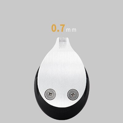 Tondeuse de coiffeur pour hommes, rasoir électrique pour barbe, coupe de cheveux professionnelle sans fil, USB: Cutter head-V