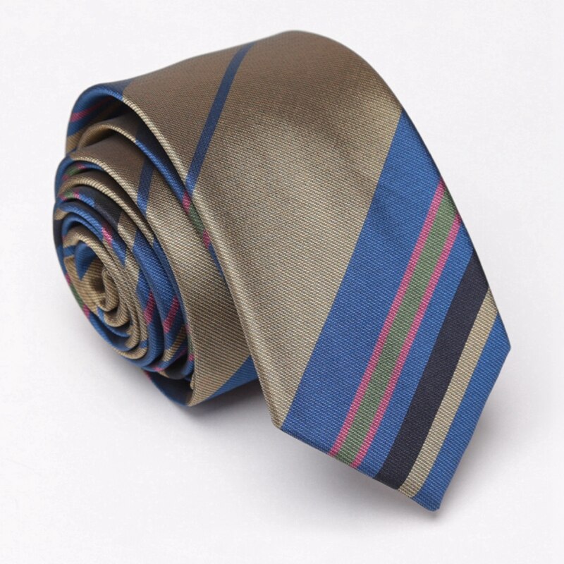 Herre slips stripe dot jacquard slips afslappet formel kjole slips til mænd bowtie bryllup forretning fest tilbehør: Yj -1a-m7