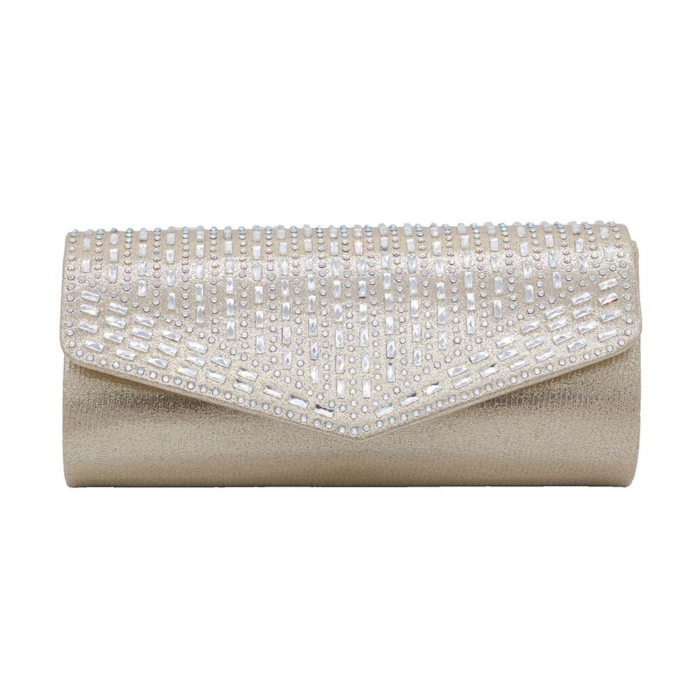 Crystal Sequin Evening Clutch Bags For Women 2022 Party Wedding Clutches Purse Female Pink Silver Wallets Bag Women Prom: gold B