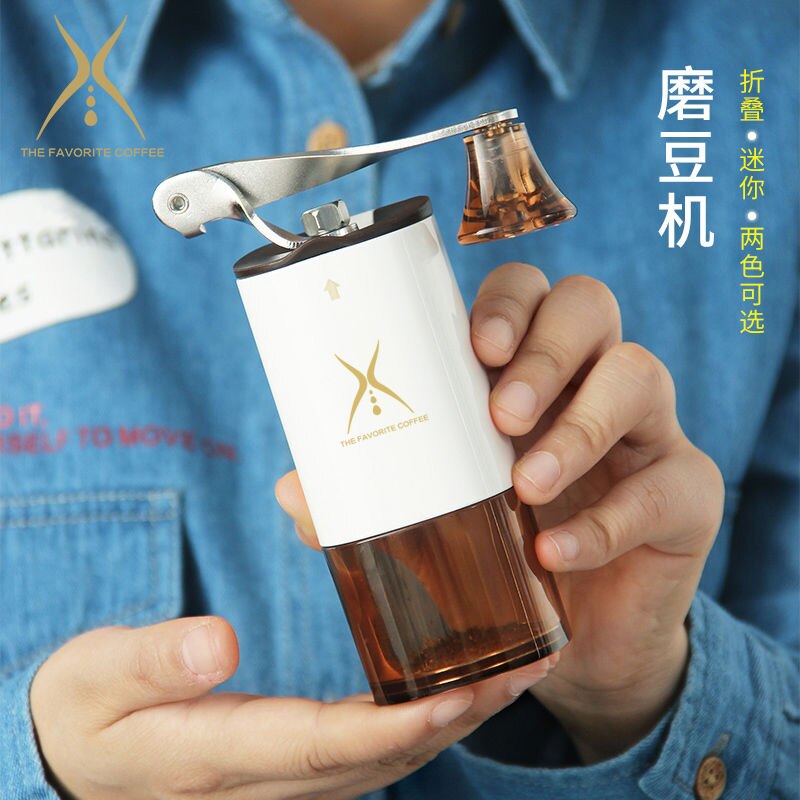 Folding Portable Grinder Hand Grinder Coffee Machine Household Mini Manual Coffee Bean Grinder Hand Crank Grinder Spice Grinder