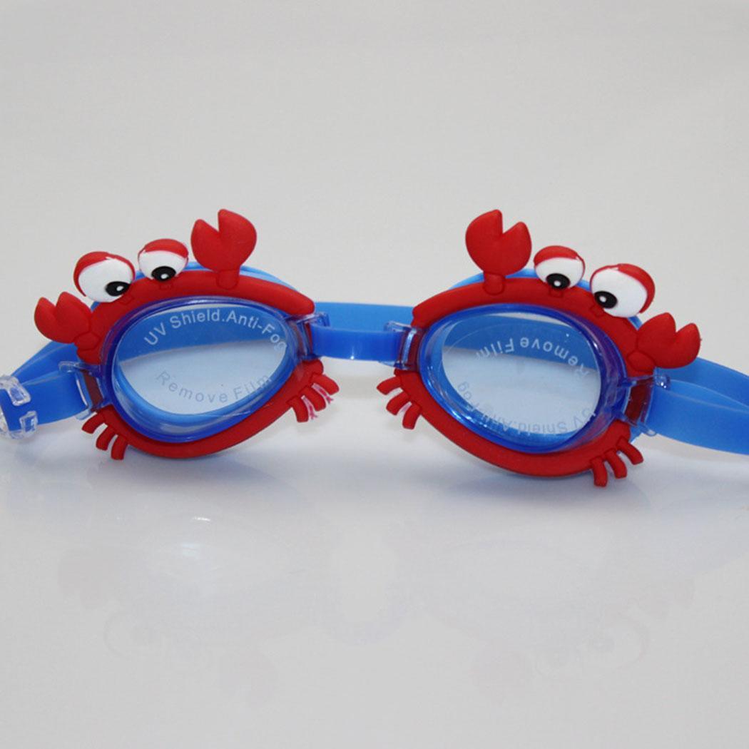 Niños Linda forma Animal impermeable suave 3-8 años de edad Anti-niebla, gafas de natación Anti-niebla a prueba de agua: 3
