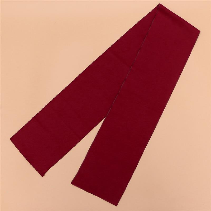 Stofafdekking voor piano/keyboard, doek van wol 127 x 15 cm (rood