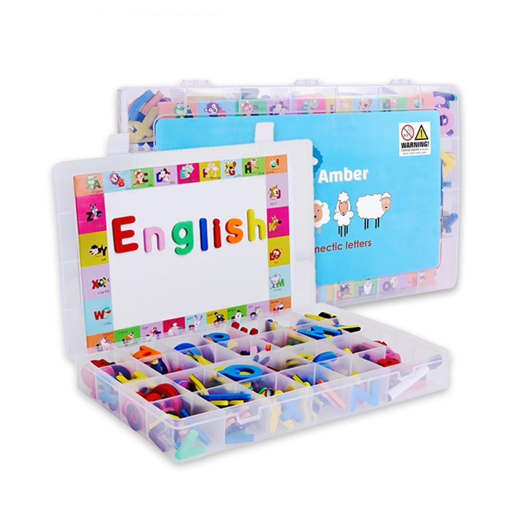 216/238 Pcs Magnetische Letters Hoofdletters Kleine Schuim Alfabet Abc Magneten Voor Koelkast Koelkast Educatief Speelgoed Set