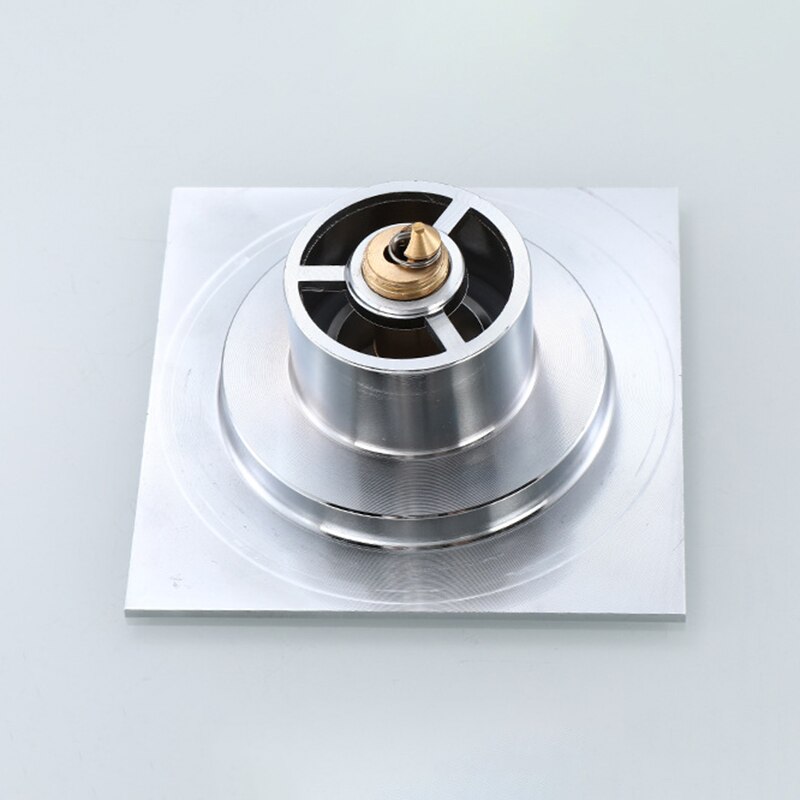 Push Type Floor Drain Brass Square Sewer Floor Dra... – Grandado