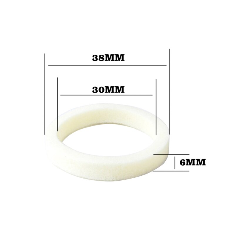 2Stck Fahrrad Gabel Schwamm Ring Öl Schaum Absorbieren Dichtung 30/32/34/35/36/38/40mm
