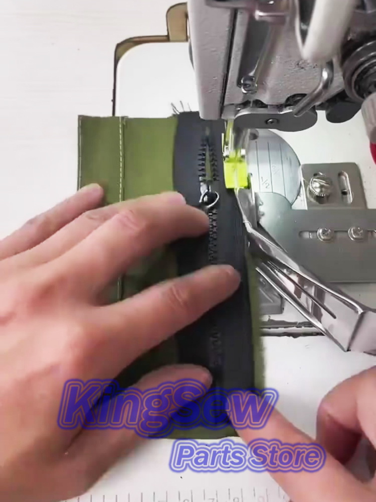 JUKI JACK BROTHER Industrial Sewing Machine Parts Double Plain Bias Binder Attachment Tape Straight Pocket Folder Right Angle