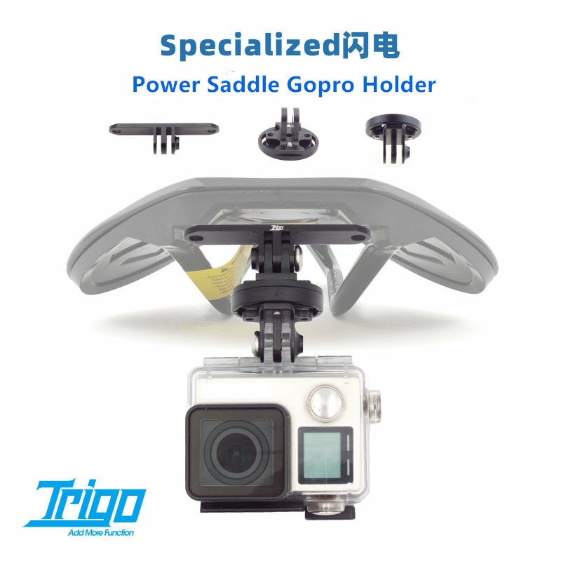 Trigo Racefiets houder Voor Power Zadel Sport Camera Mount Houder GOPRO Base Vaste Beugel Fiets Accessoires