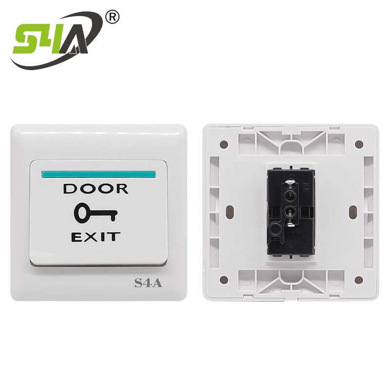 2pcs S4A Door Exit Button Release Push Switch for access control Electronic Door Lock