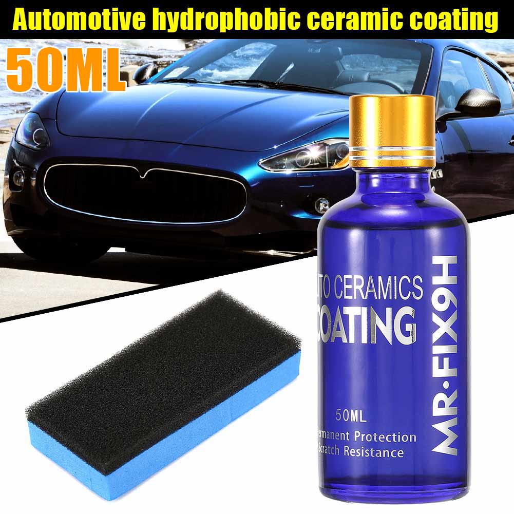9h keramische autocoating anti-kras vloeibare nano-kit hydrofobe glascoating polijst autostyling