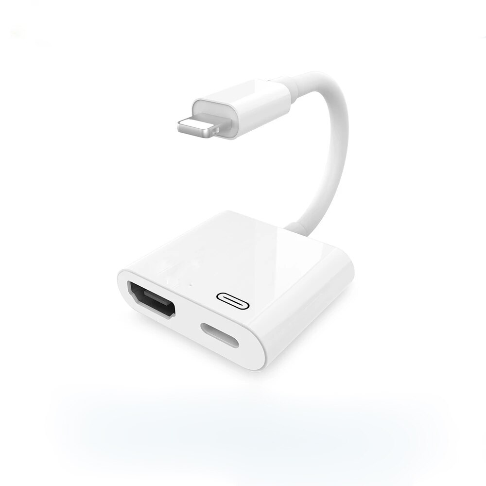 Bliksem Naar 1080P Hdmi-Compatibel Adapter Usb Sd Tf Kaartlezer Digitale Av Tv Otg Adapter Voor Iphone X Xr Xs 11Pro Max Se Ipa: 2in1 hdmi-compatible