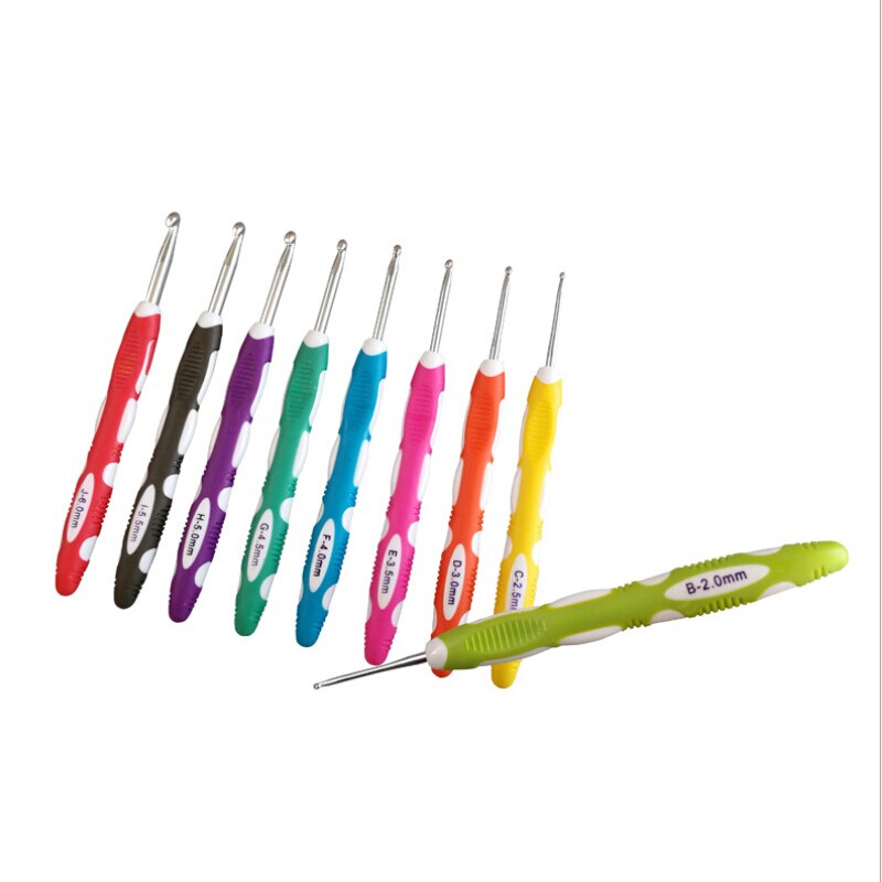 9Pcs/Set Hooks Needles Sewing Tools Sewing Needles Knitting Needles Weave Sewing Tools Crochet Hooks Knit Knitting Needles Kit