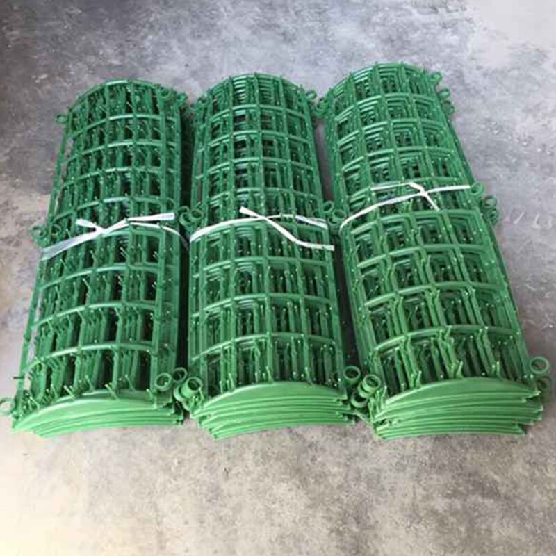 10 sztuk stojak na kwiaty rama z tworzywa ściana kwiatów łuk Diy tło dekoracji ślubnych z tworzywa sztucznego zakrzywione pod-ramka kwiat