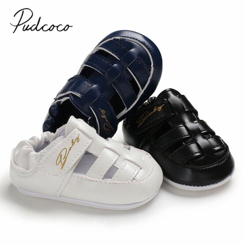 Baby Zomer Schoenen Baby Pasgeboren Baby Kids Anti-slip Zool Crib Schoenen Zachte Ademende Babyschoenen 0- 18 M