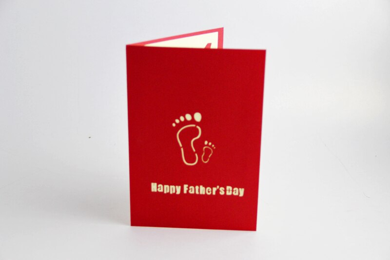 The super dad card/3D kirigami card/ handmade greeting cards for men