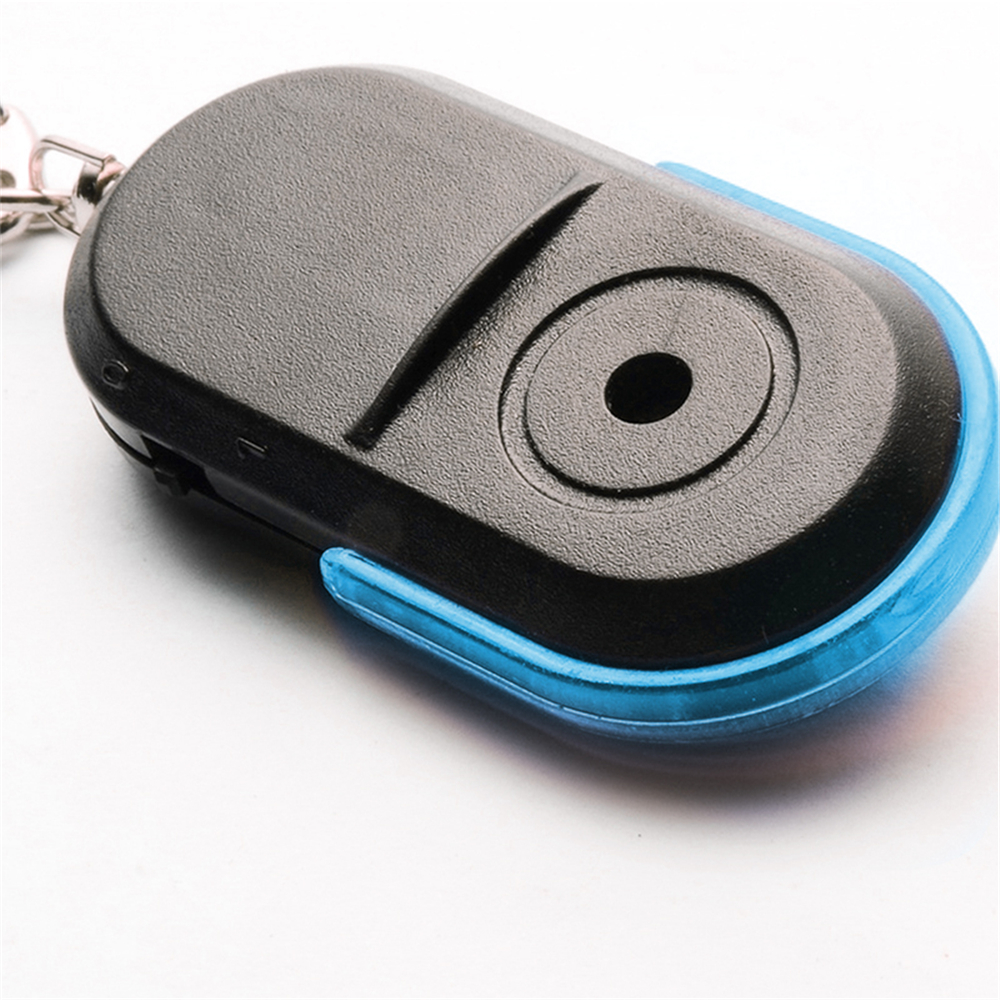 1PC Mini LED Licht Anti-Verloren Alarm Finder Pfeife Klang Lokalisierer Schlüssel Ring Tragbare Anti-Verloren Alarm schlüssel Lokalisierer Finder Keychain