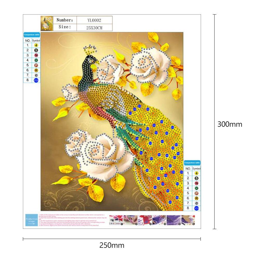 5D DIY Special-shaped Diamond Painting Oxidation resistance durability and non-fading Cross Stitch Embroidery Craft Wall Art: B