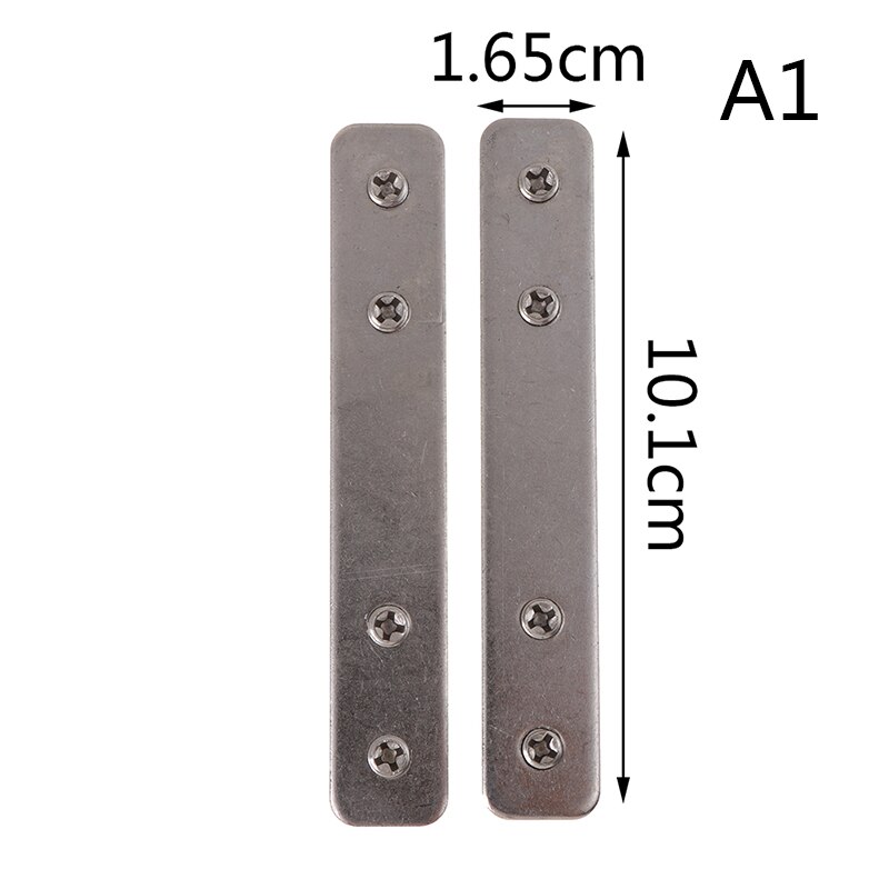 2 kpl verhokiskon liitin splicer alumiiniseos verholiitin: A