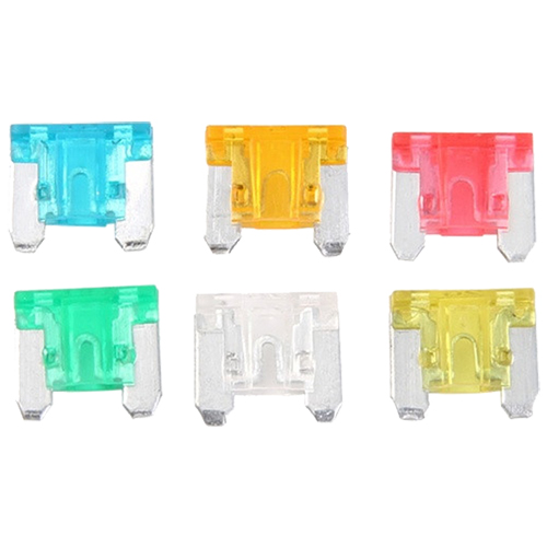 AUTO -120 pcs Low Profile Mini Size Blade Fuse Assortment Set Auto Car Truck Fuses kit